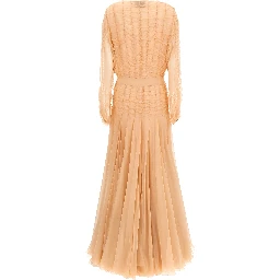 Multicolor Cotton Long Dress