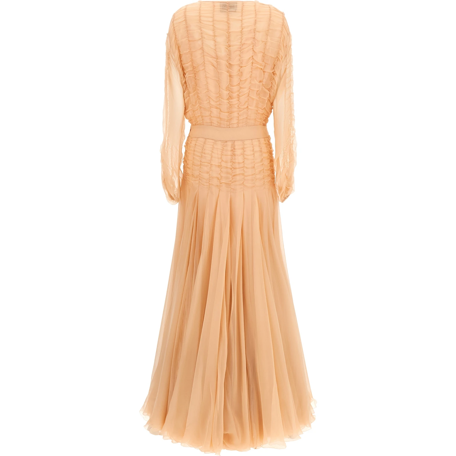 Multicolor Cotton Long Dress