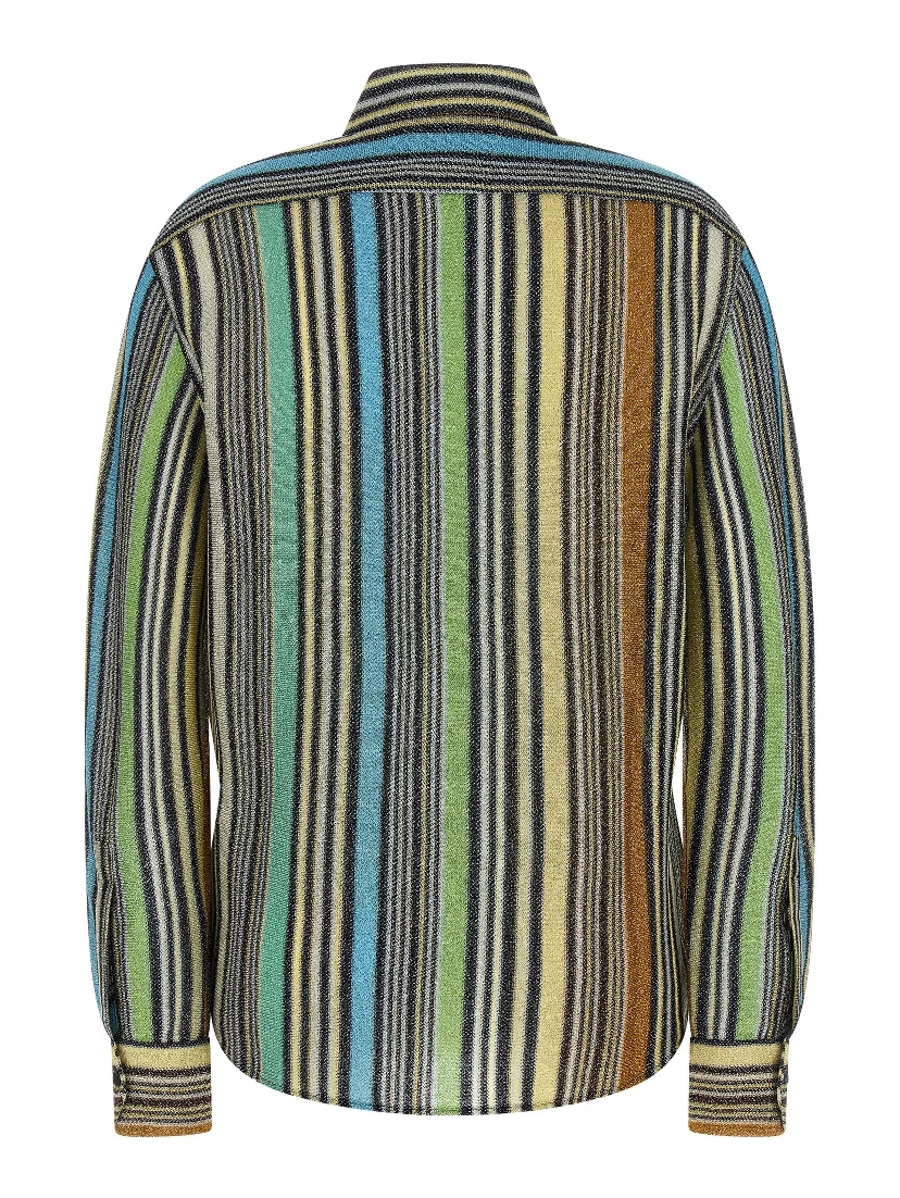Multicolor Viscose Blouse
