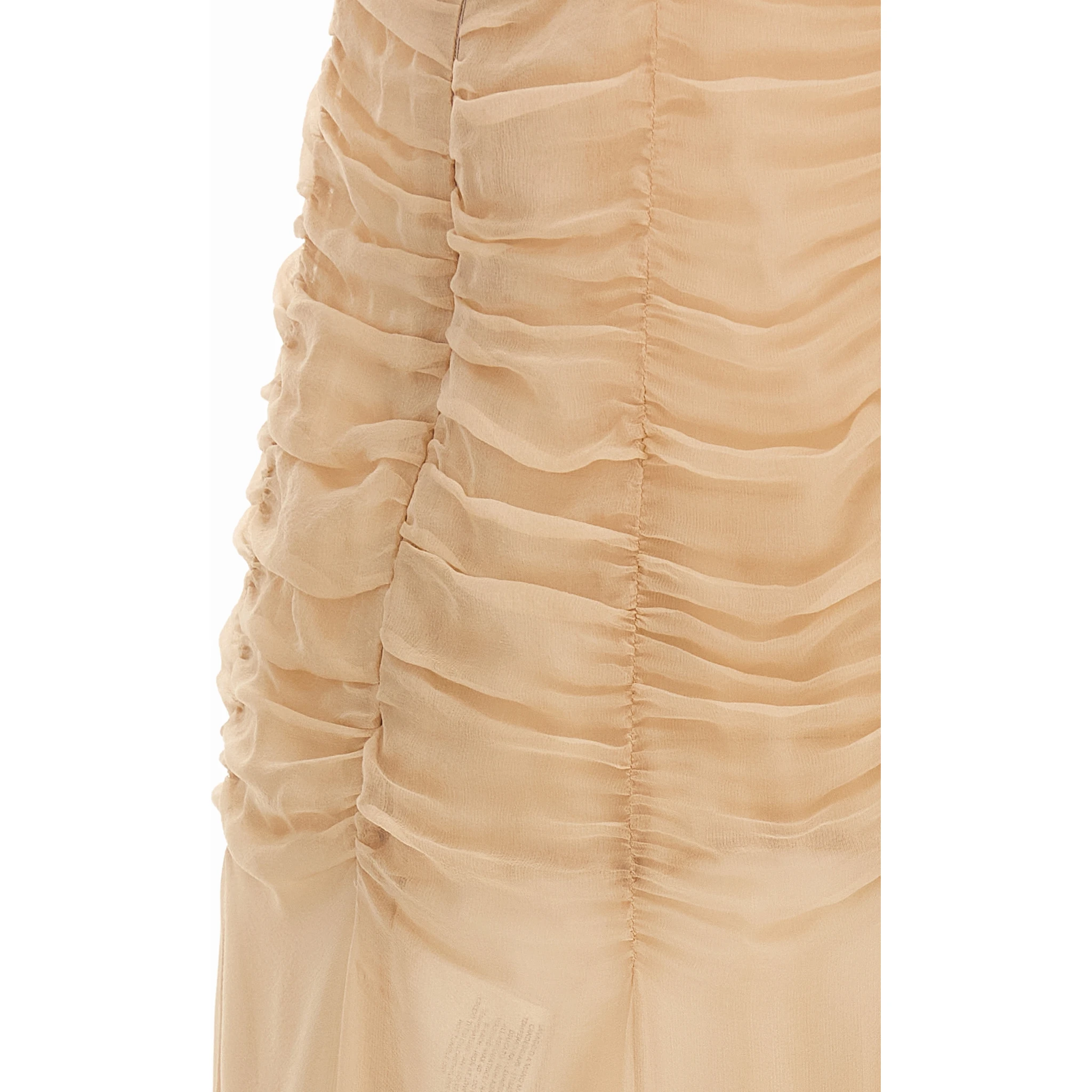 Multicolor Silk Long Dress
