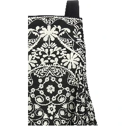 Bicolor Cotton Long Dress