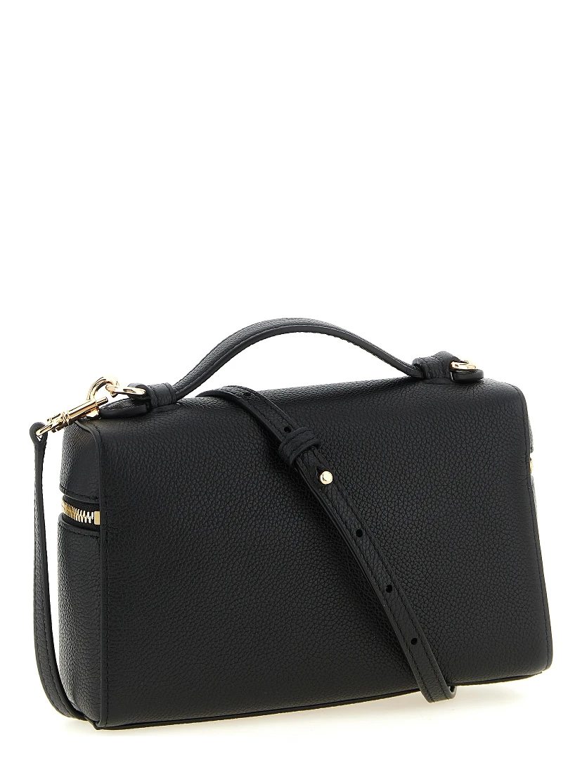 Black Cowhide Handbag