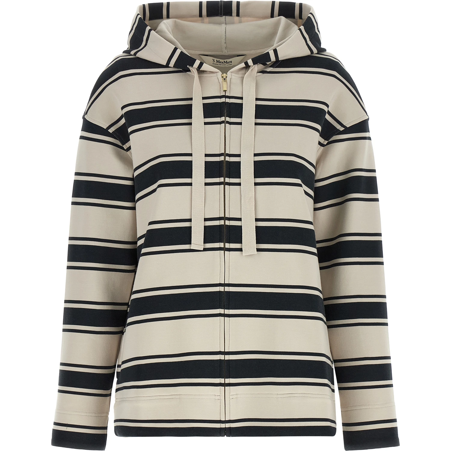 Blue Cotton Hoodie