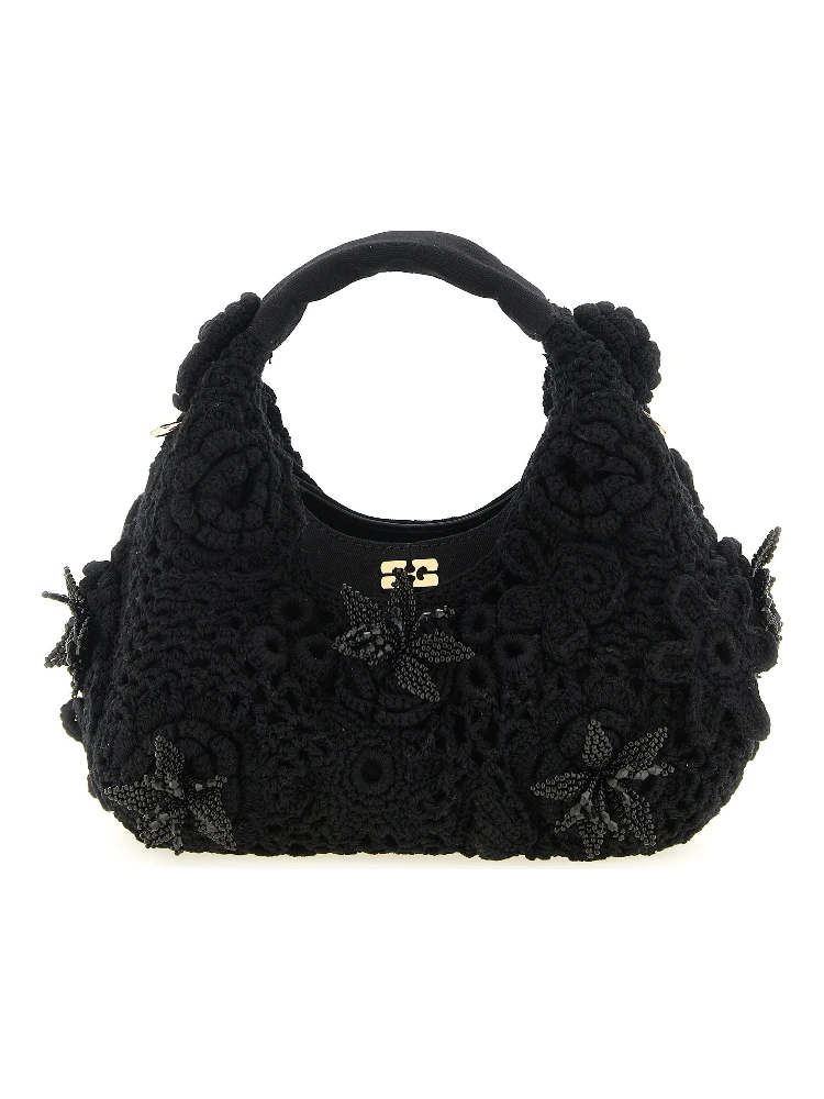 Black Organic Cotton Handbag