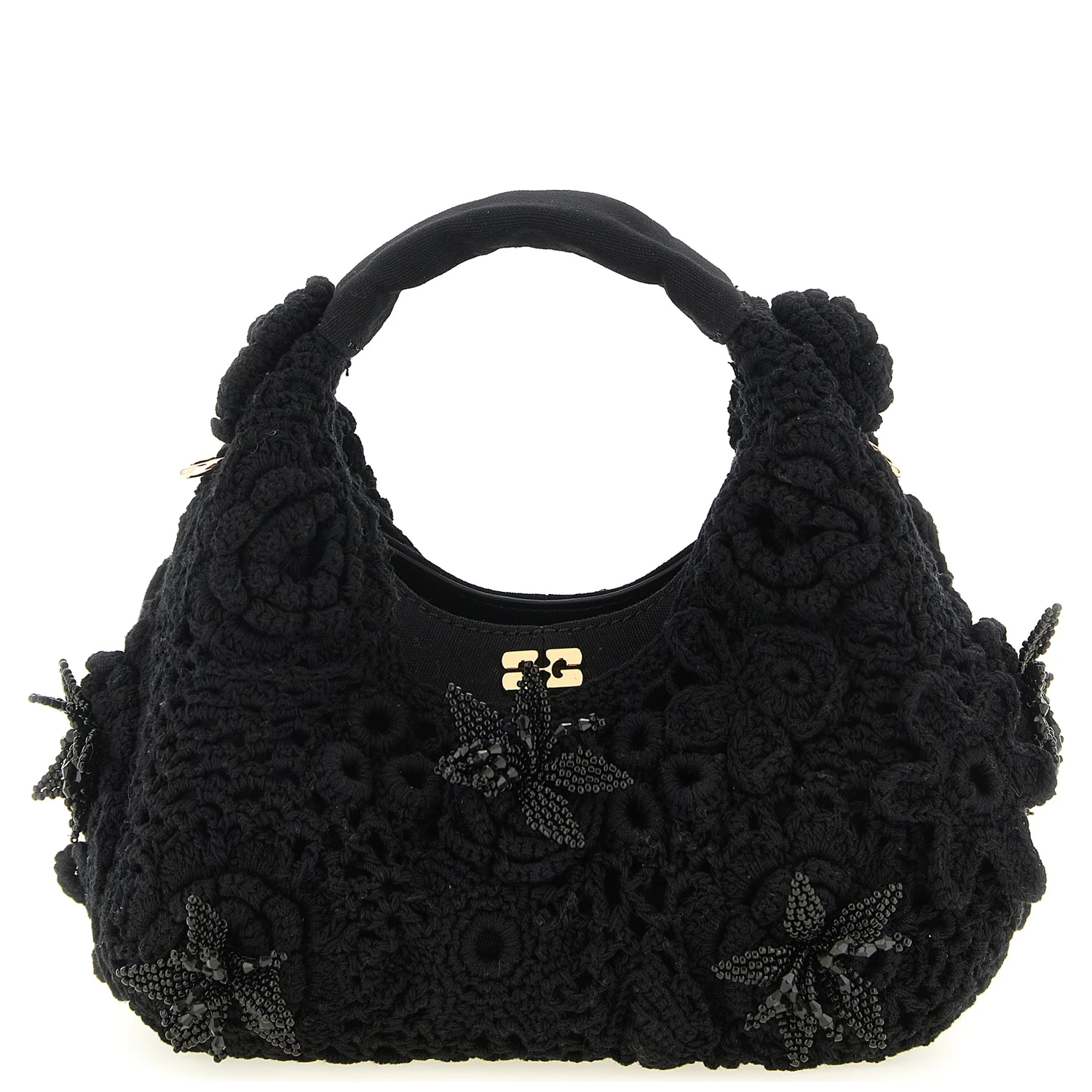 Black Organic Cotton Handbag
