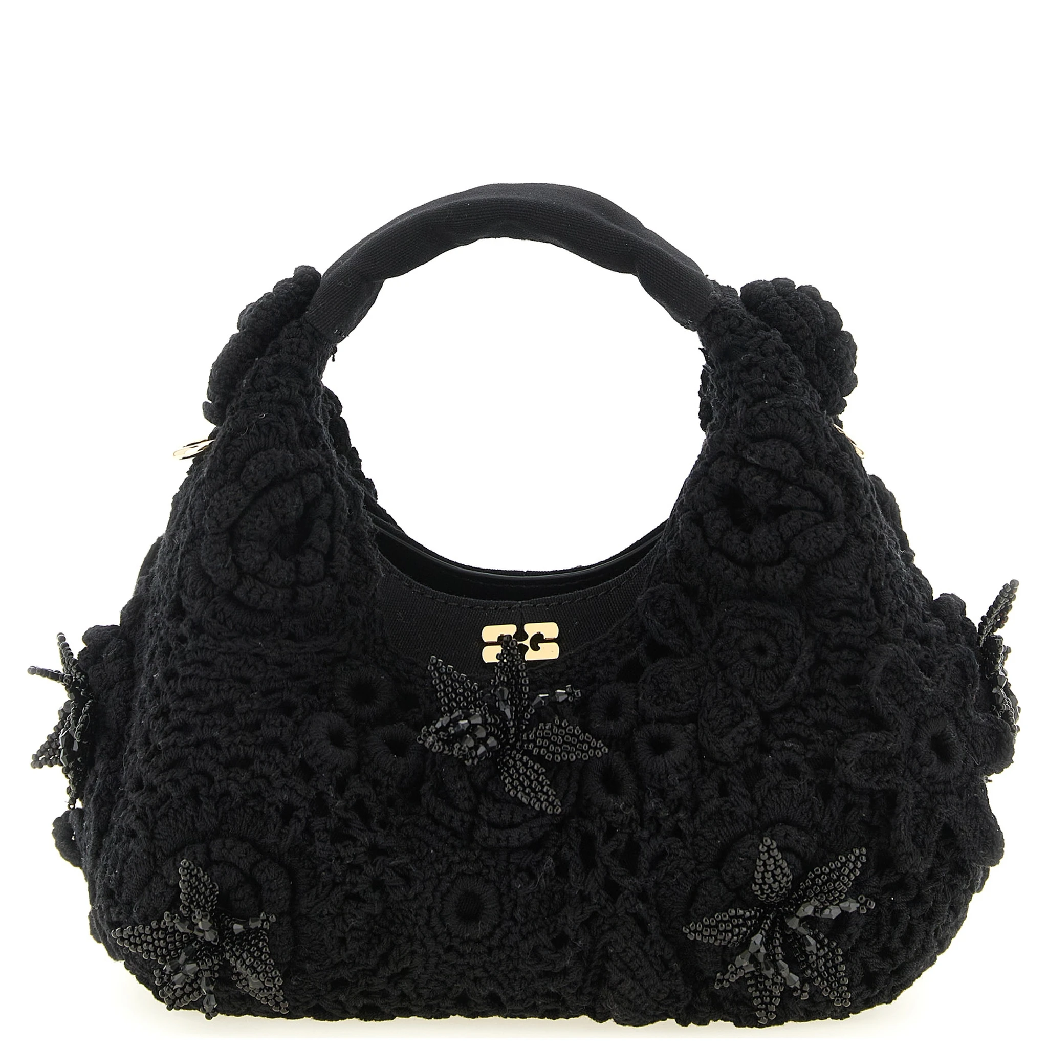Black Organic Cotton Handbag