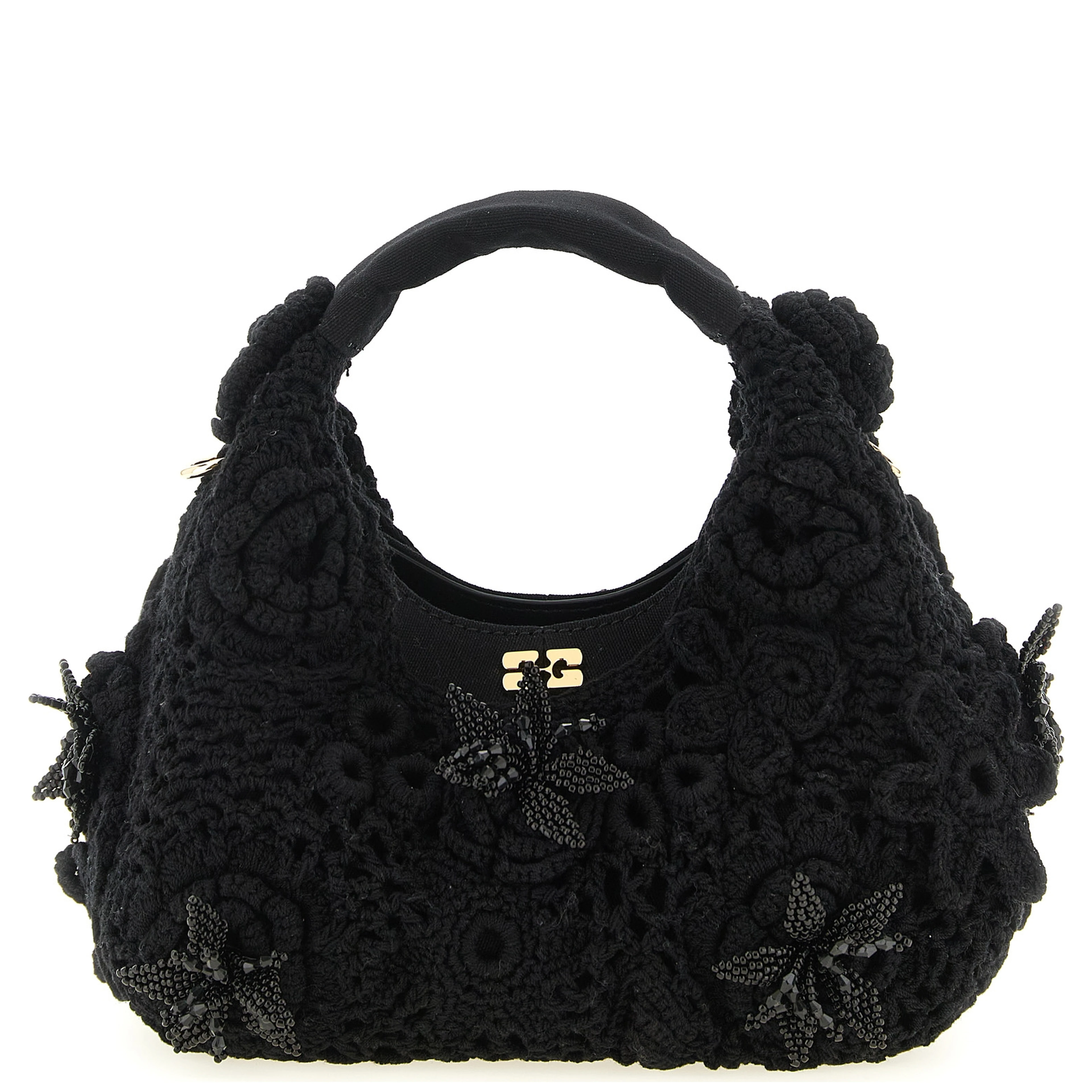 Black Organic Cotton Handbag