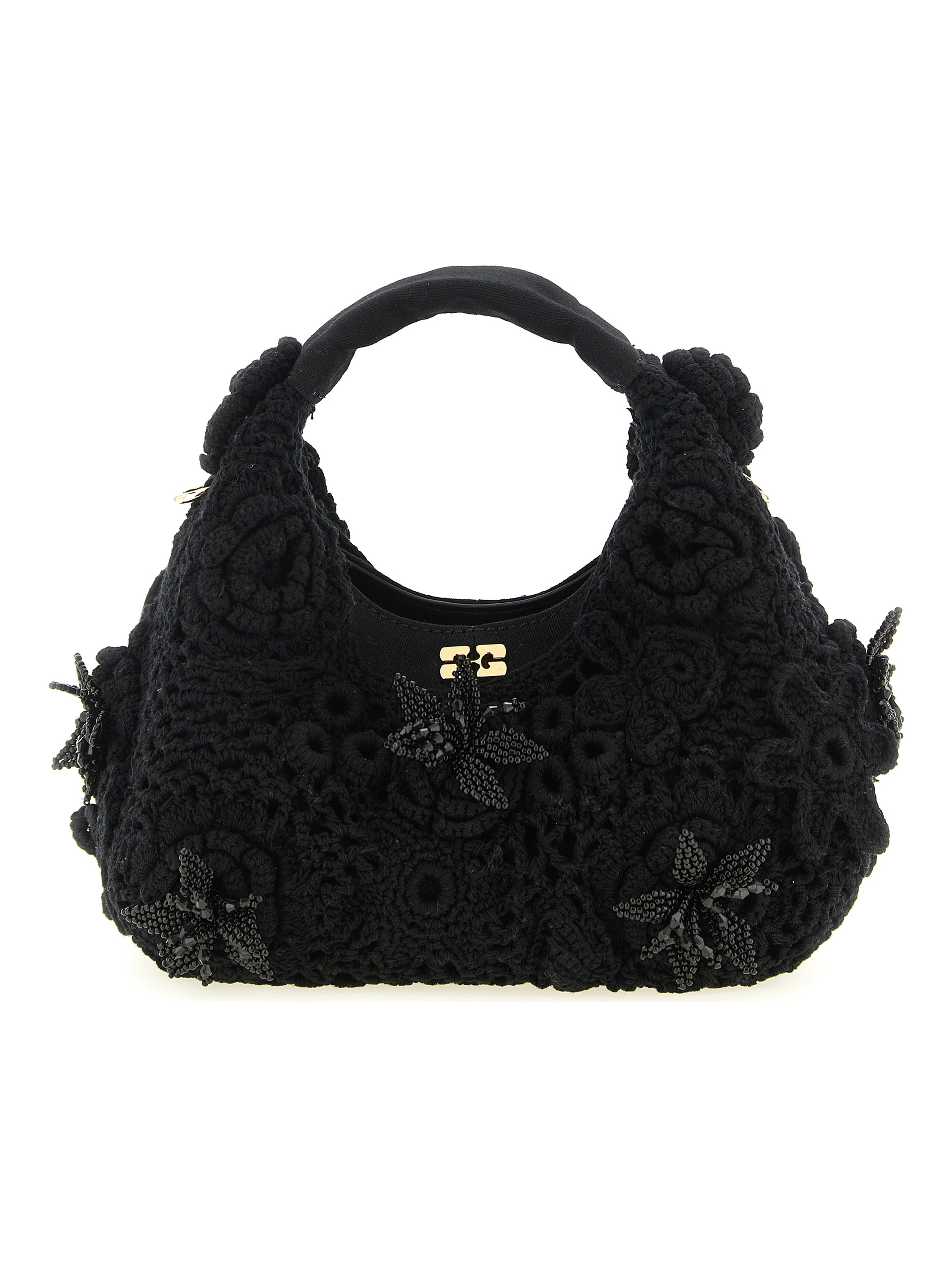 Black Organic Cotton Handbag