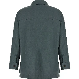 Gray Cotton Blouse