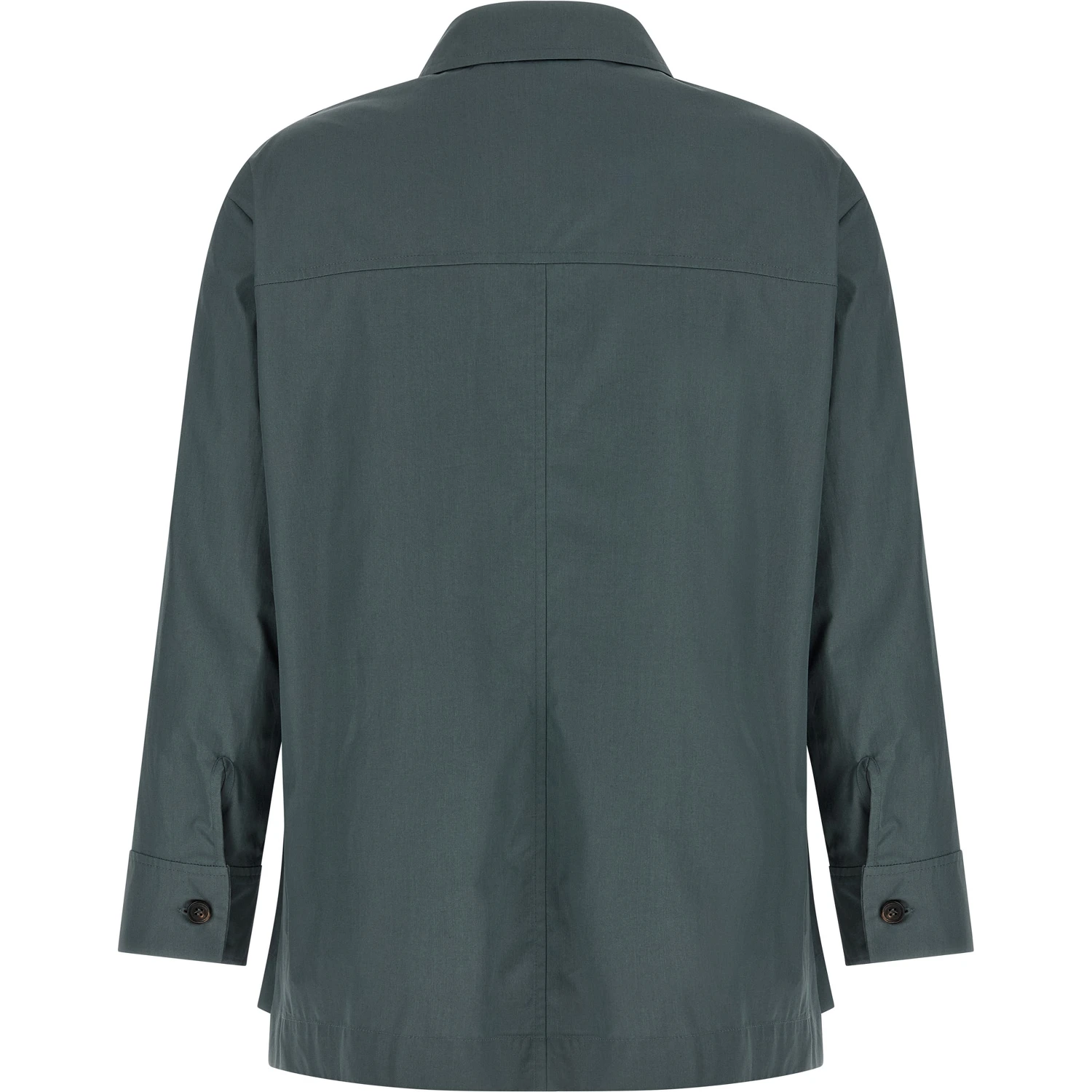 Gray Cotton Blouse