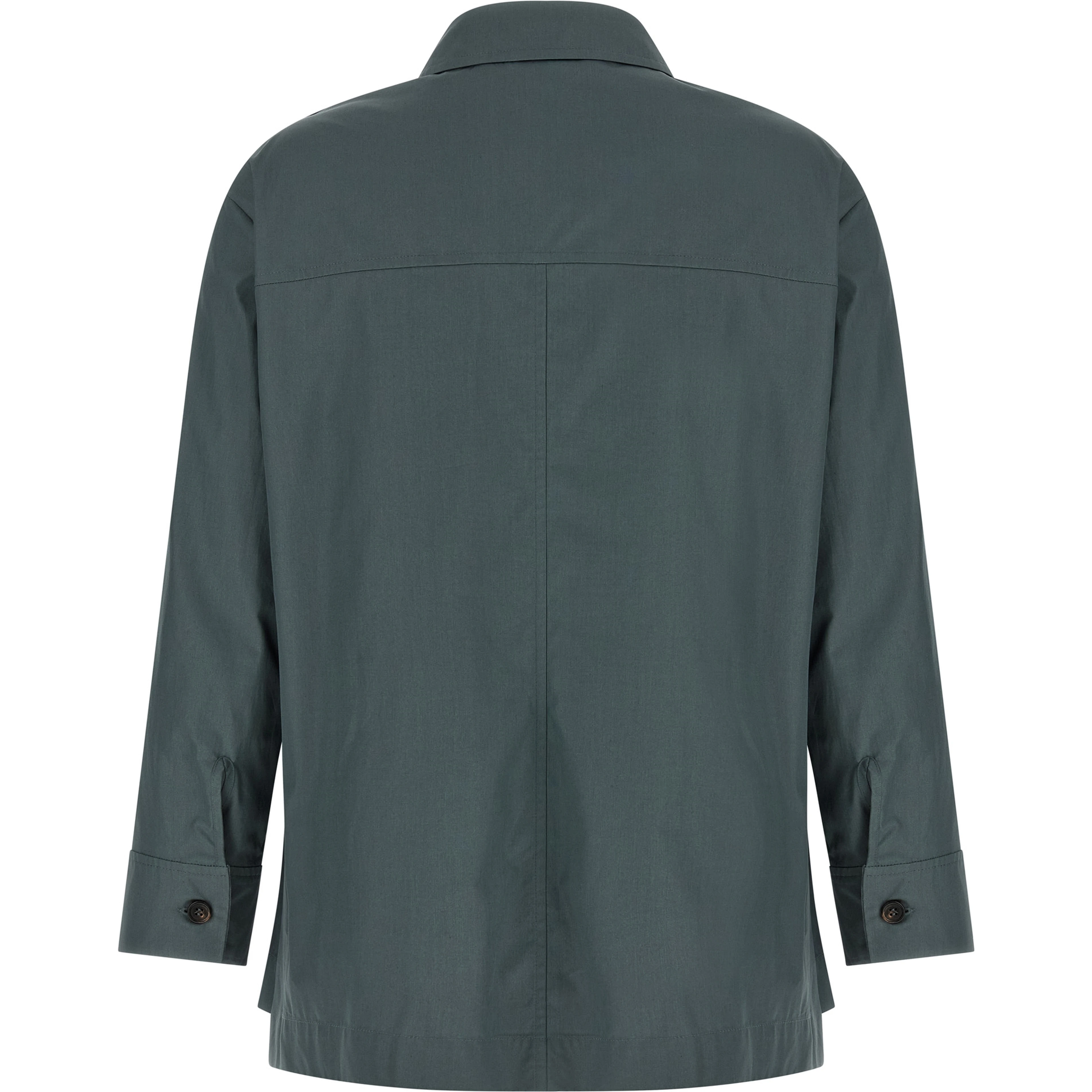Gray Cotton Blouse