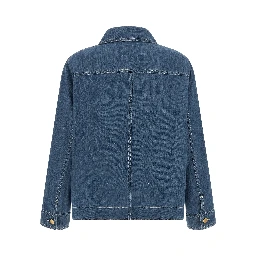 Blue Cotton Denim Jacket
