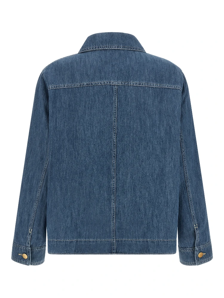 Blue Cotton Denim Jacket alternative