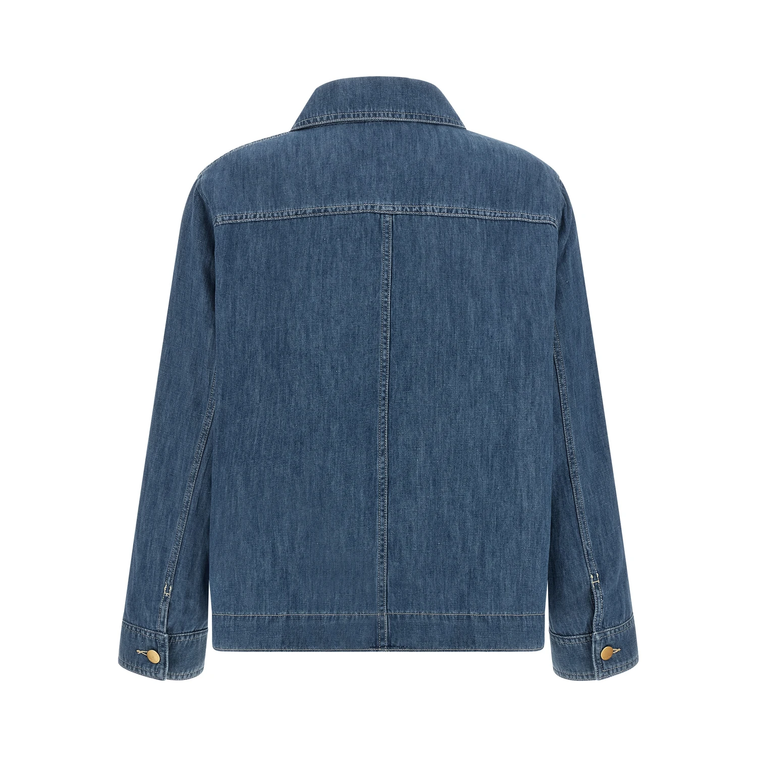 Blue Cotton Denim Jacket