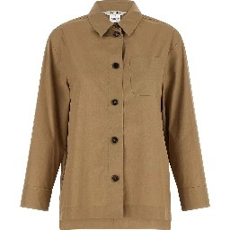Beige Cotton Blouse