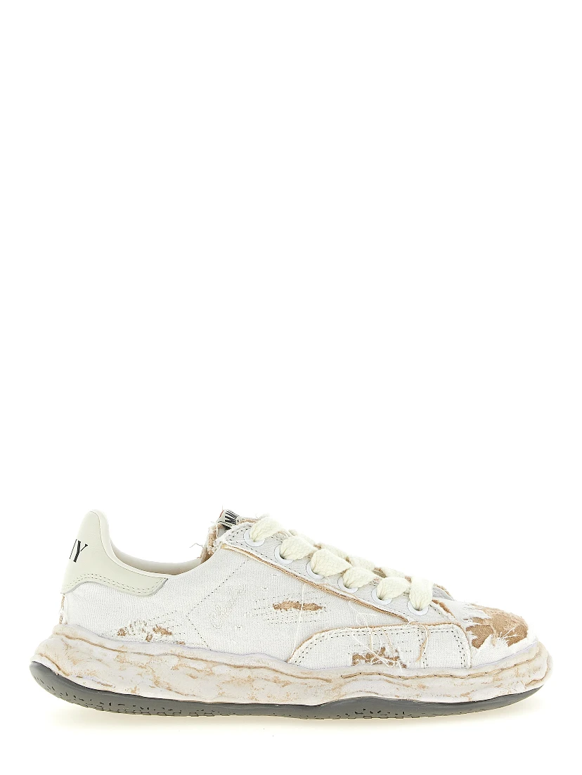 White Cotton Sneakers
