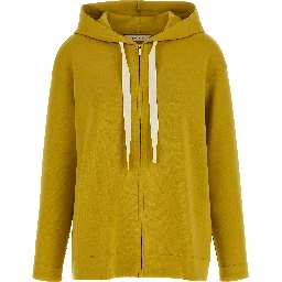Bicolor Cotton Hoodie