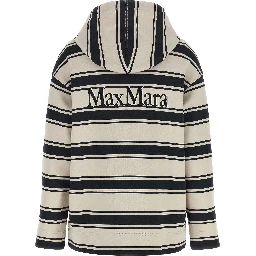 Blue Cotton Hoodie