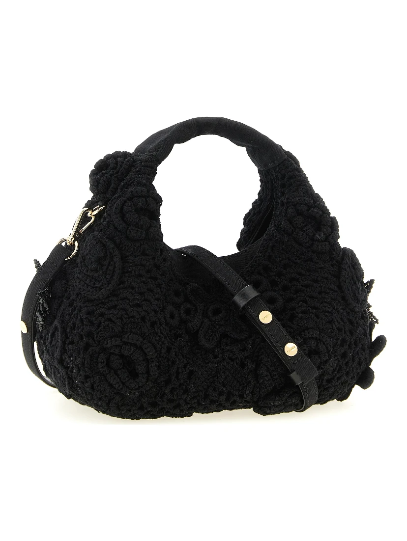 Black Organic Cotton Handbag