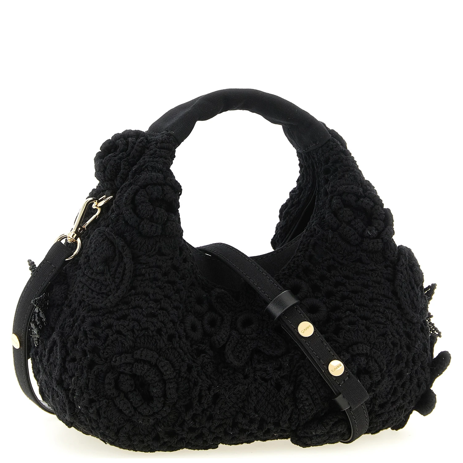Black Organic Cotton Handbag