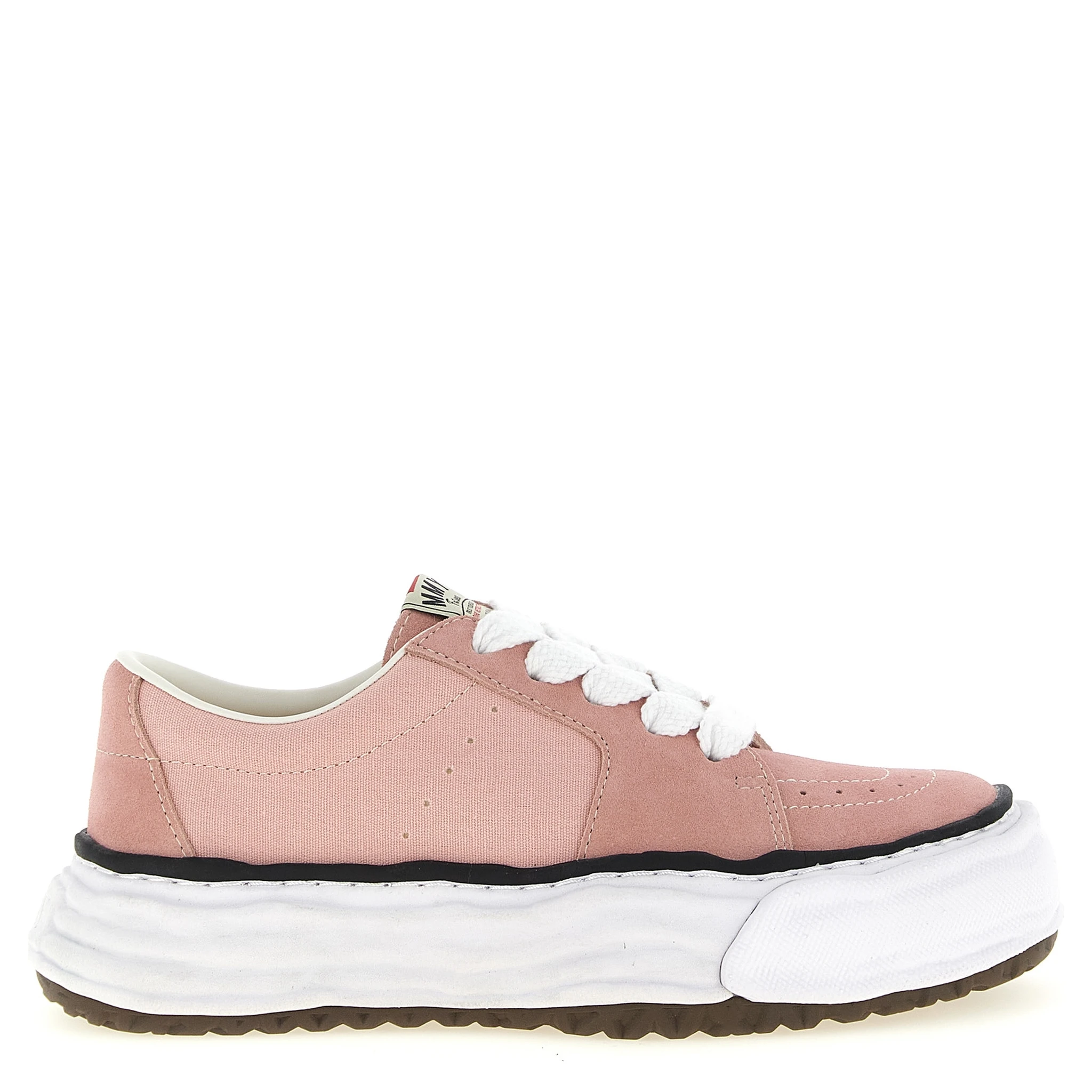 Multicolor Cowhide Platform Sneakers