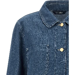 Blue Cotton Denim Jacket