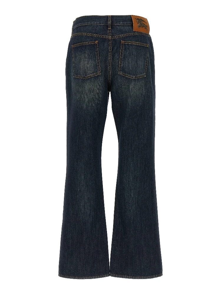 Blue Cotton Flared Jeans alternative