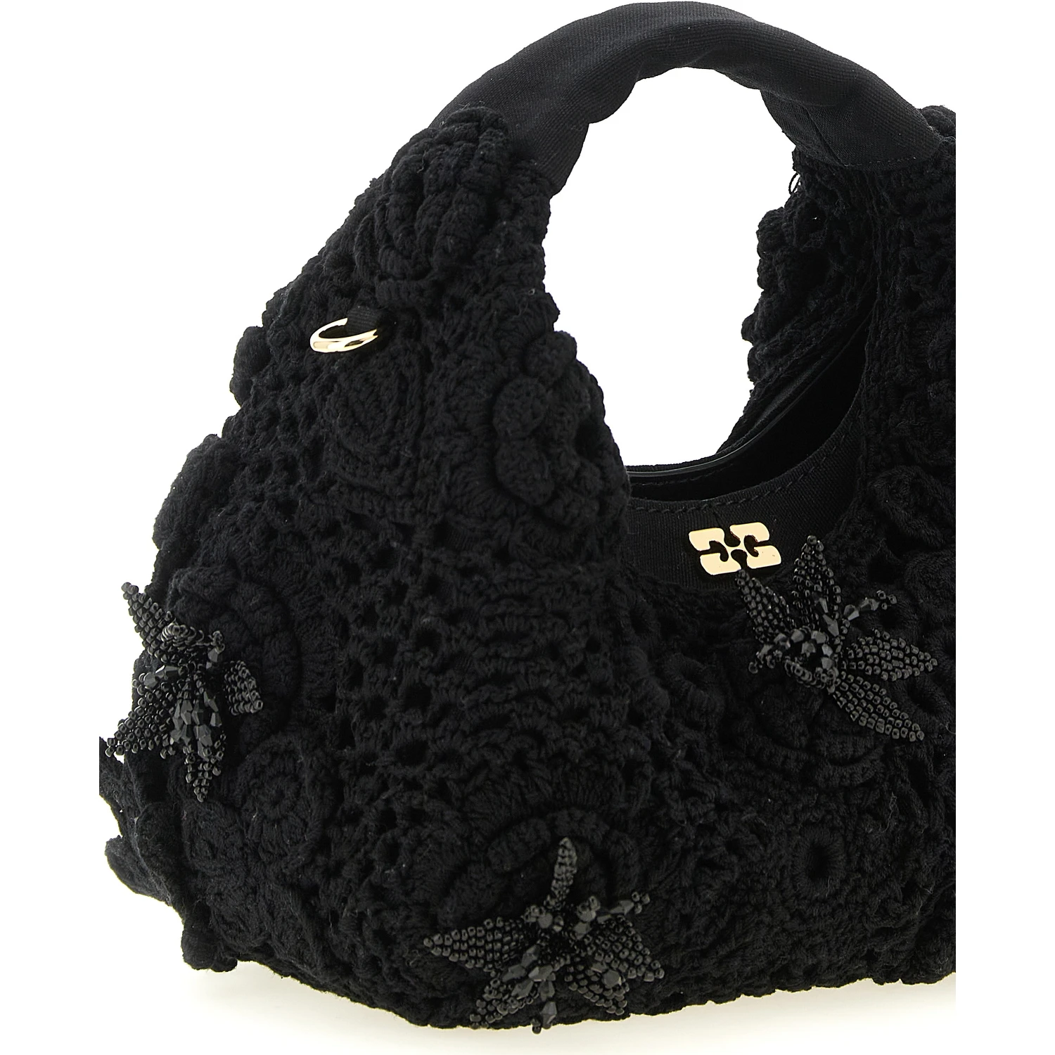 Black Organic Cotton Handbag