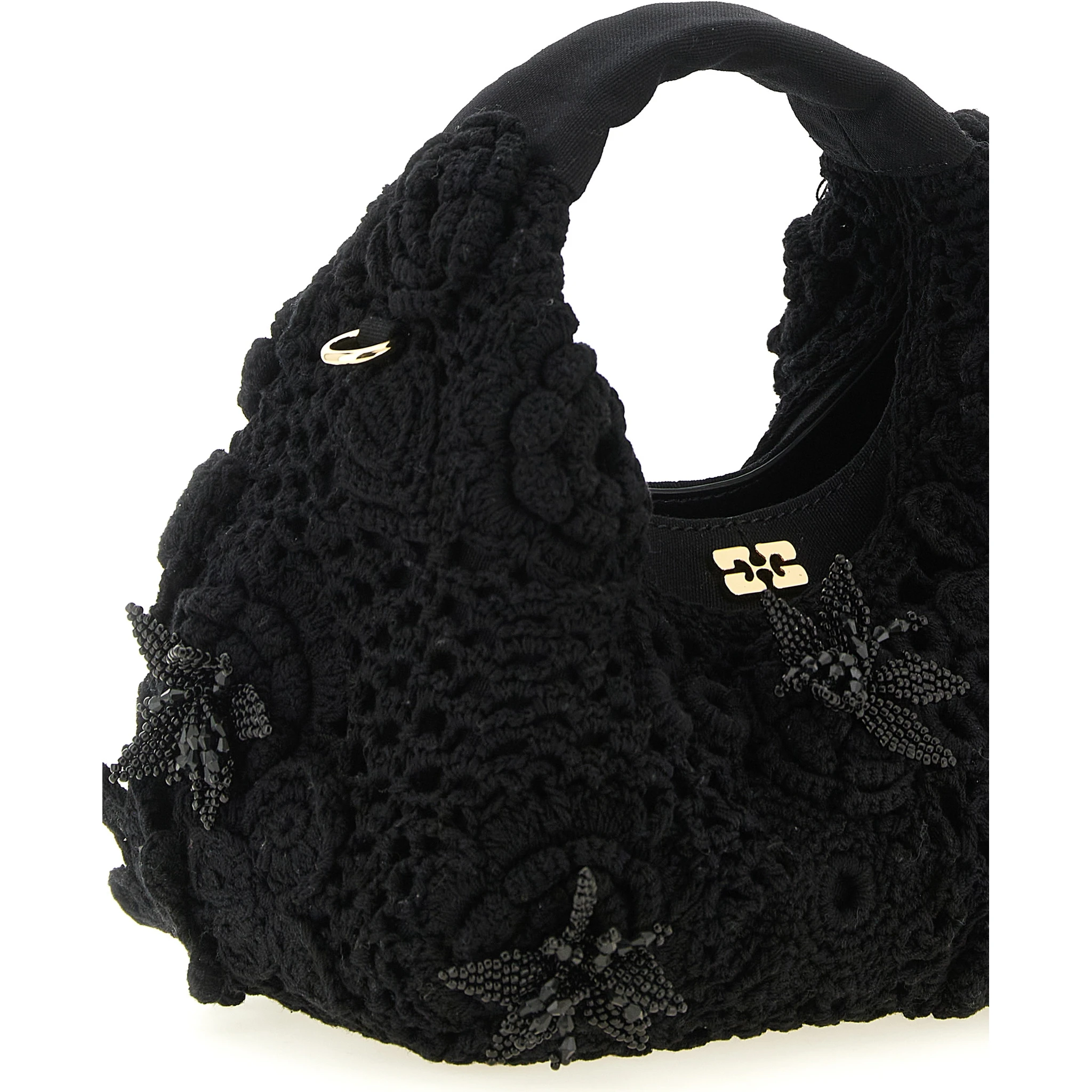 Black Organic Cotton Handbag