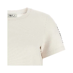 Beige Cotton T-Shirt