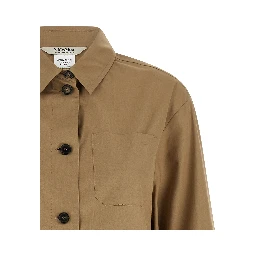 Beige Cotton Blouse