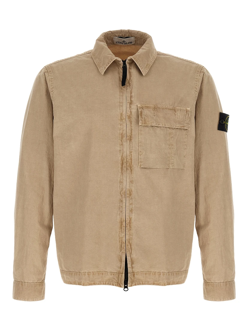 Beige Cotton Blouse