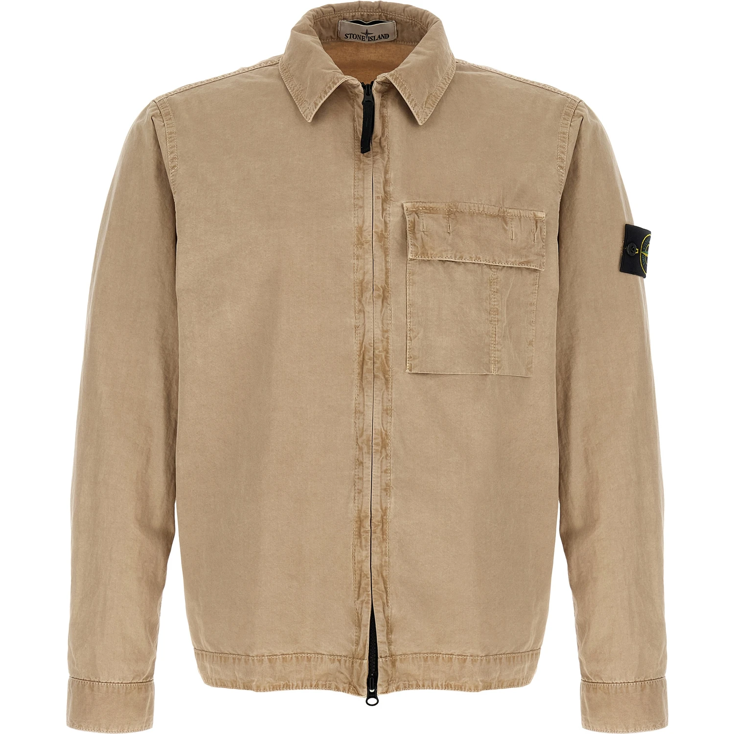 Beige Cotton Blouse
