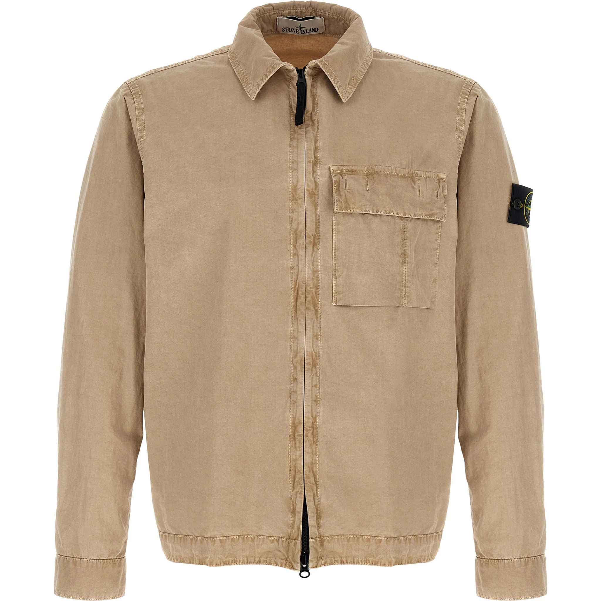 Beige Cotton Blouse