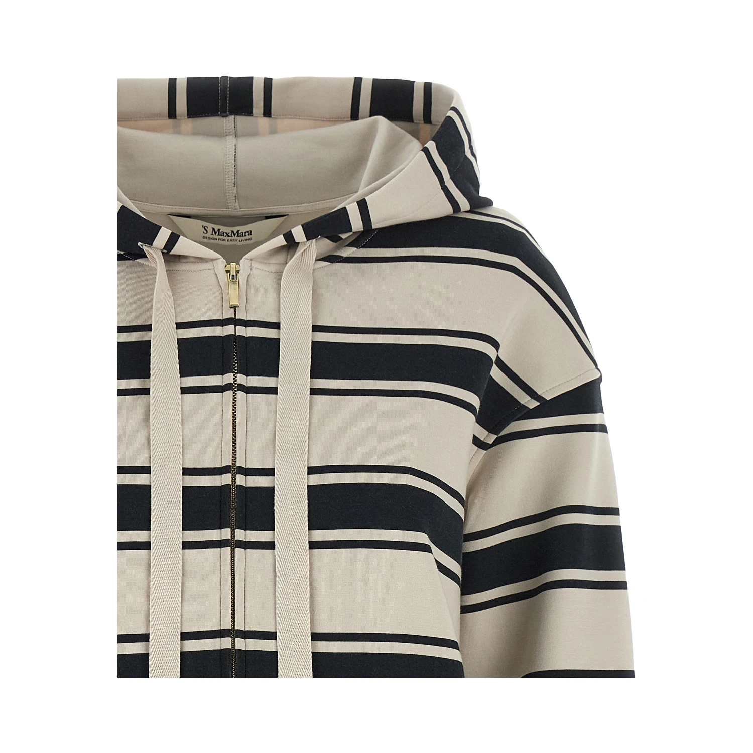 Blue Cotton Hoodie