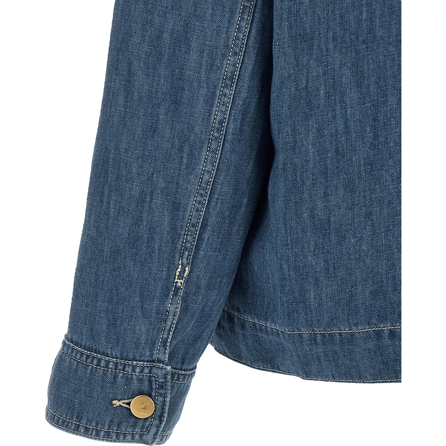 Blue Cotton Denim Jacket