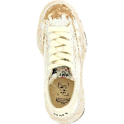 White Cotton Sneakers
