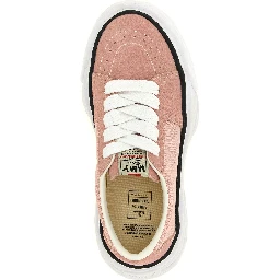 Multicolor Cowhide Platform Sneakers
