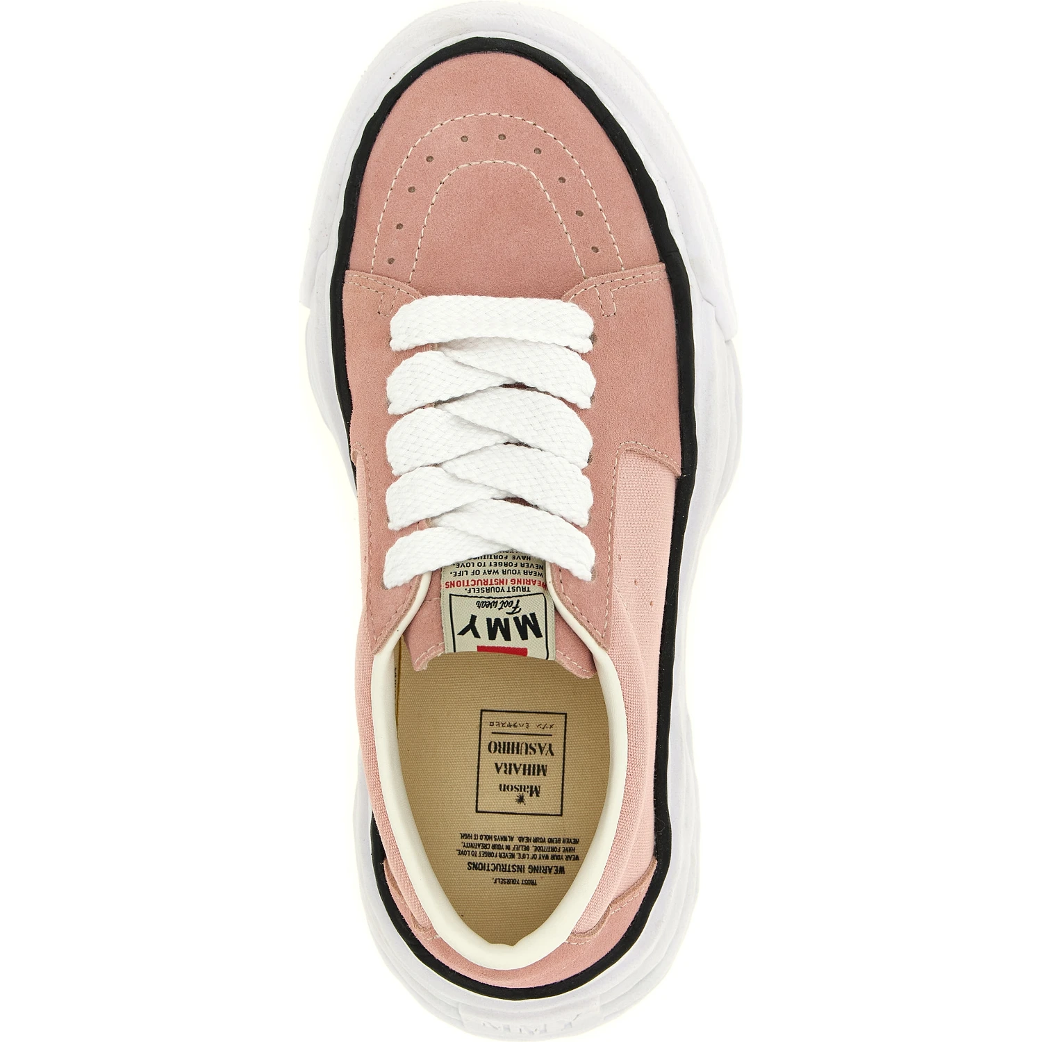 Multicolor Cowhide Platform Sneakers