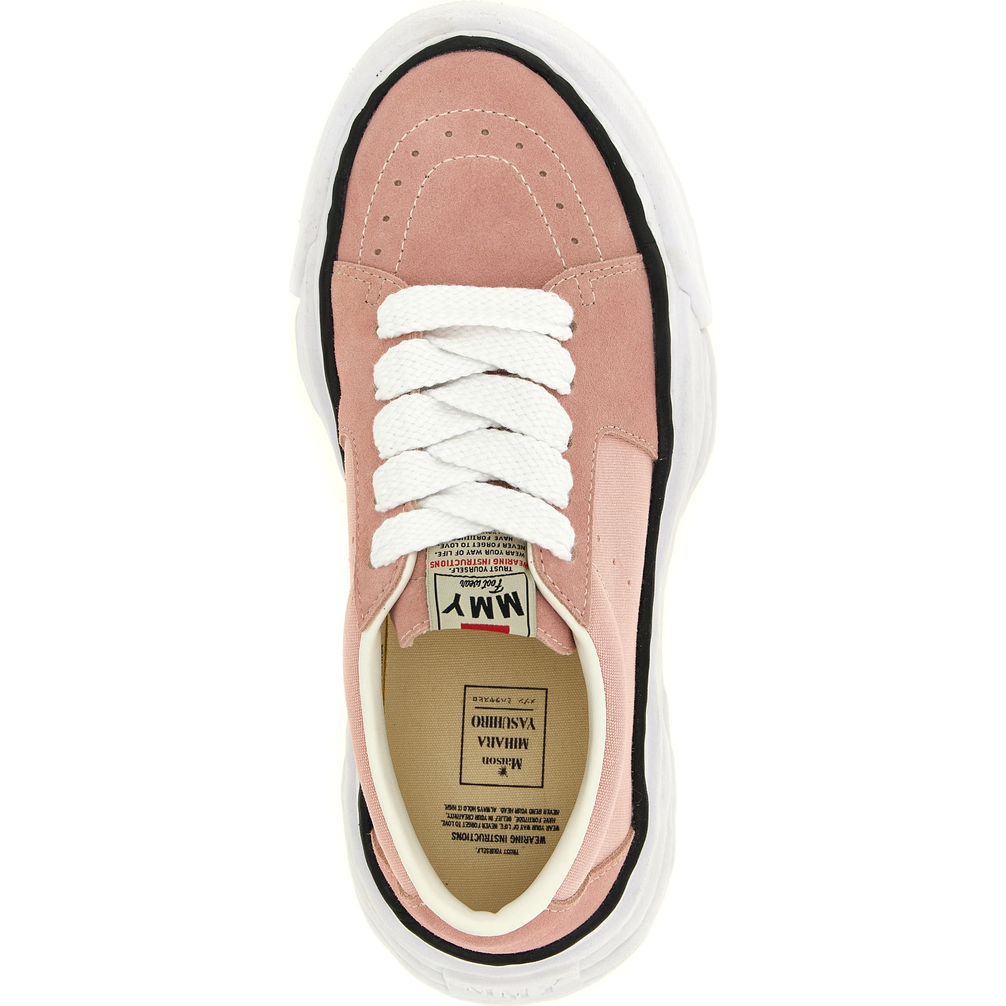 Multicolor Cowhide Platform Sneakers