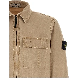 Beige Cotton Blouse
