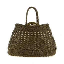 Bicolor Calfskin Handbag