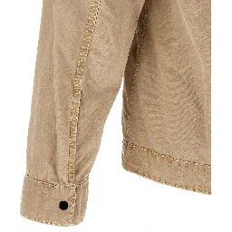 Beige Cotton Blouse