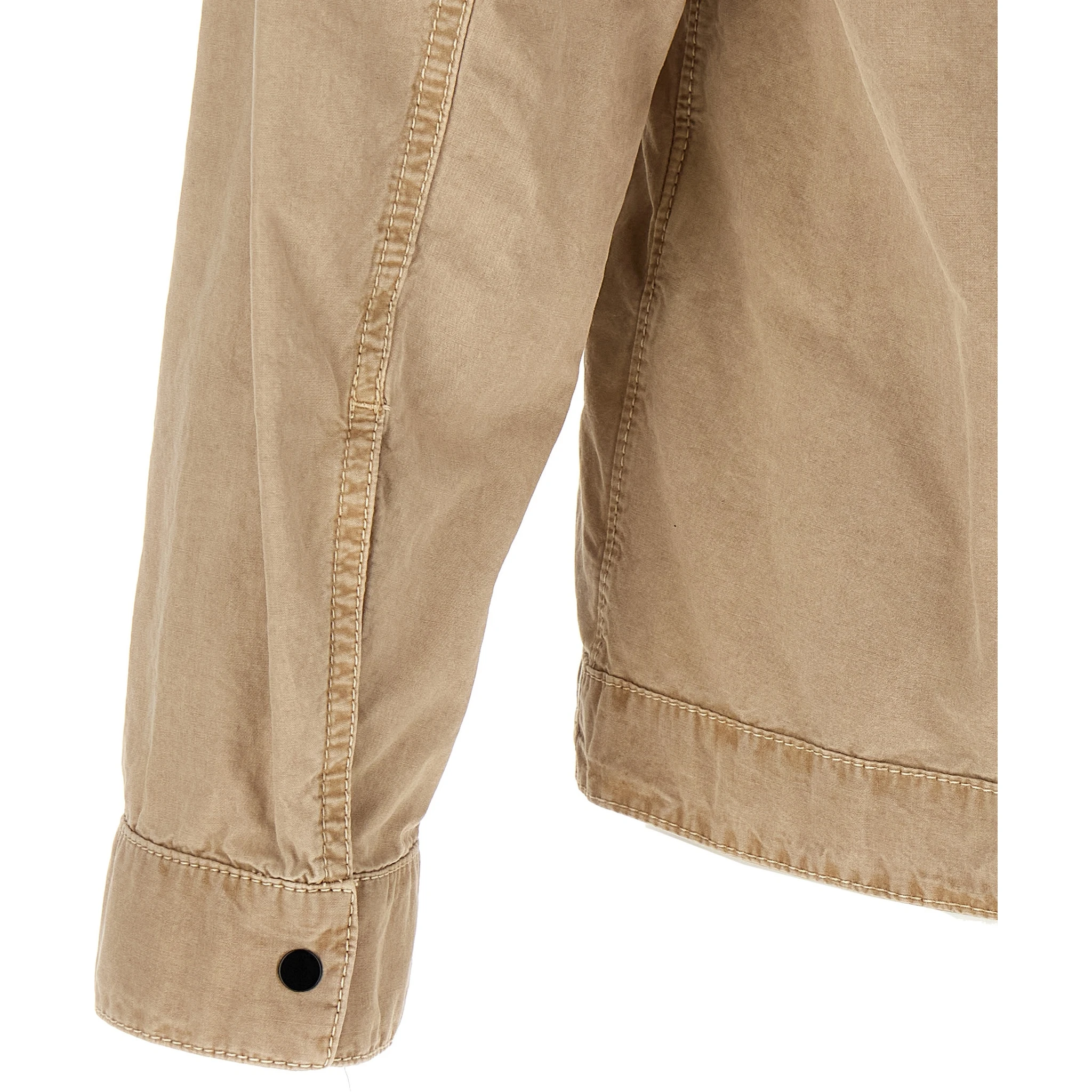 Beige Cotton Blouse