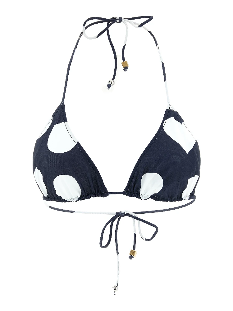 Blue Polyamide Bikini