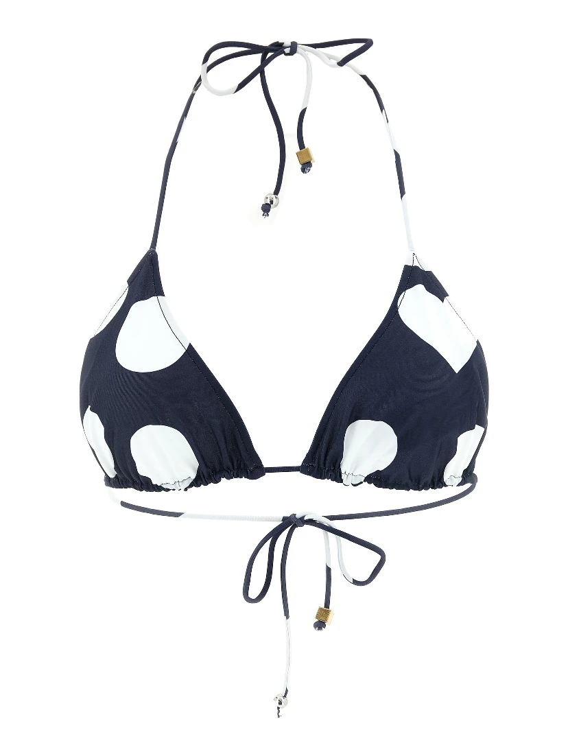 Blue Polyamide Bikini