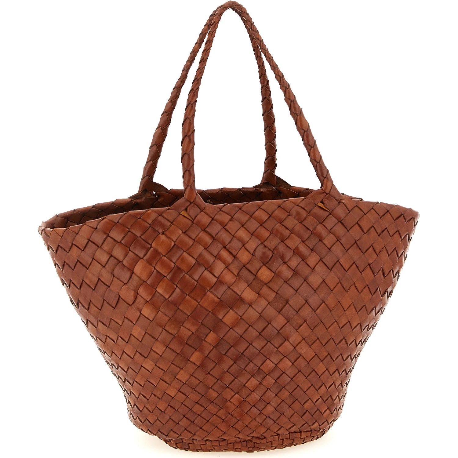 Brown Calfskin Handbag