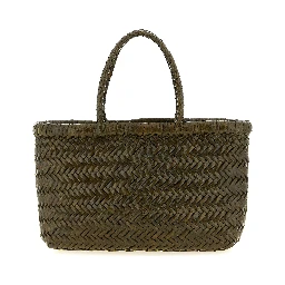 Bicolor Calfskin Handbag