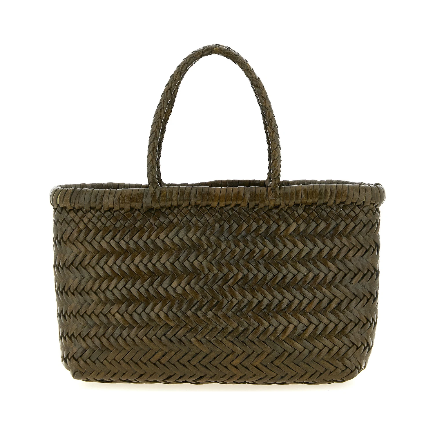 Bicolor Calfskin Handbag
