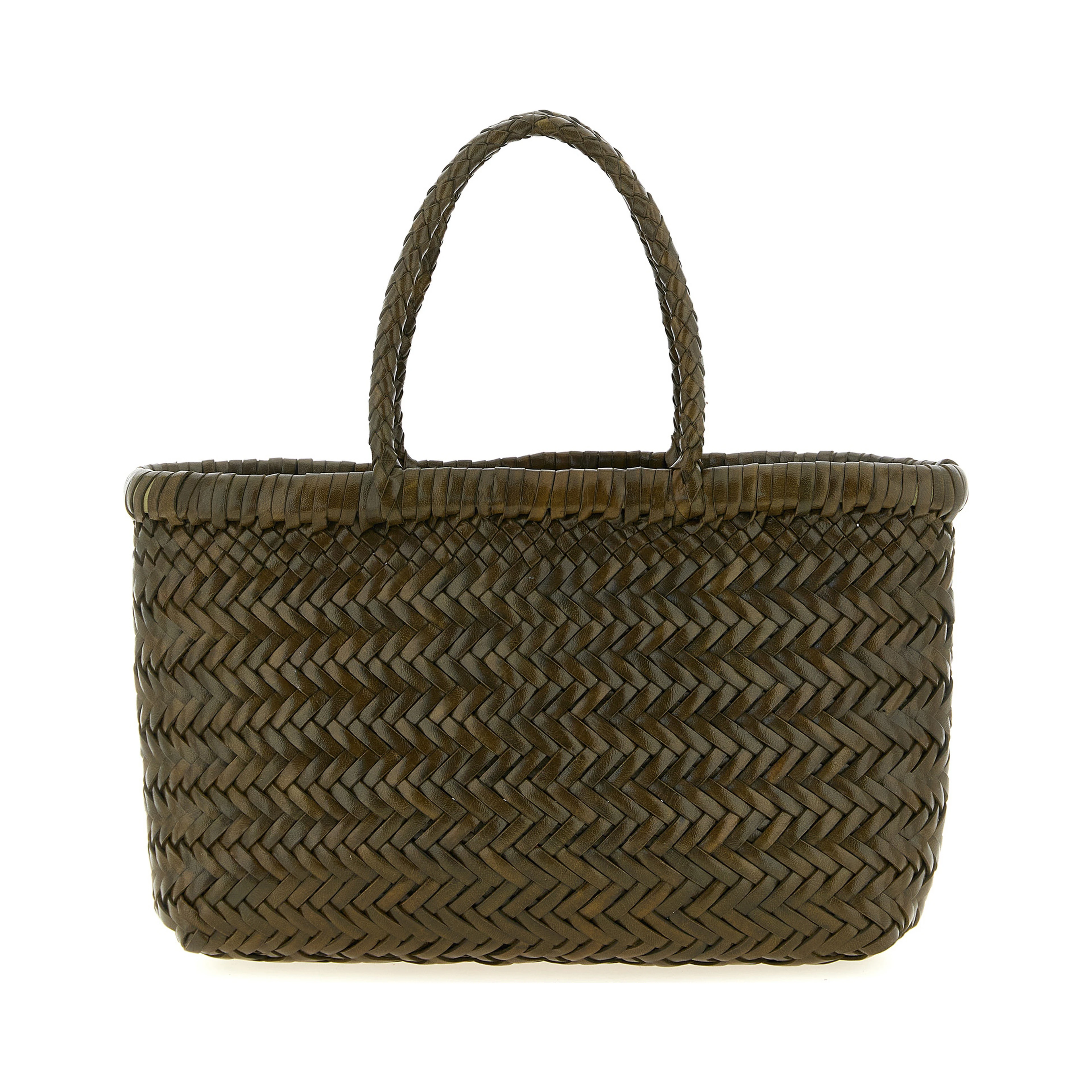 Bicolor Calfskin Handbag
